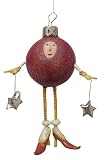 Department 56 Krinkles Violet Character Ball Christmas Ornament #796926