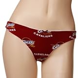 NCAA Reebok Cleveland Cavaliers Ladies Wine Maverick Thong Underwear (Large)