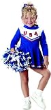 Blue Toddler Cheerleader Costume