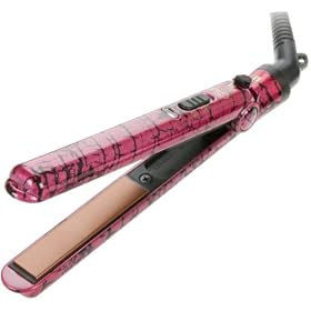 Diva Professional Mini Pro Styling Hair Straightener Raspberry Fractured