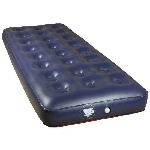 10T Velo Single Lit pour 1 personne matelas gonflable Rouge/Bleu 192 x 77 x 24 cm