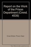 Report on the work of the Prison Department. 1969 statistical tables