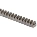 Boston Gear L5052 Rack Gear, 14.5 Degree Pressure Angle, 24 Pitch, 2.0 feet long, Steel