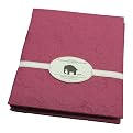 Elephant Poo Poo Paper Photo Album - Burgundy