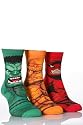 Boys 3 Pair Marvel Heroes Socks - Hulk, Juggernaught