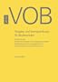 VOB Gesamtausgabe 2012: Vergabe- und Vertragsordnung f�r Bauleistungen Teil A (DIN 1960), Teil B (DIN 1961), Teil C (ATV)