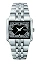 Police 'W-Matrix' Ladies Stainless Steel Bracelet With Black Dial Watch