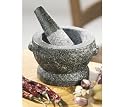 MORTAR/PESTLE - GRANITE 7 in DIA