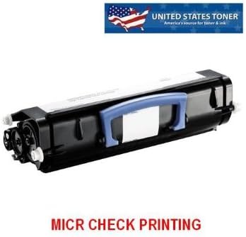 Dell 2330D 2330DN 2330 2350D 2350DN MICR Toner Cartridge for Check Printing 6K - United States Toner Brand Exclusive. Warranty Valid When Purchased from United States Toner Direct only!
