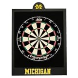 Michigan Wolverines Licensed Dartboard Backboard