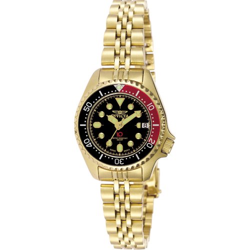 Invicta Women's 3636 10 Collection Gold-Tone Diver Watch