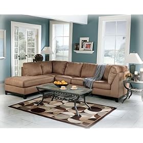 Durapella Cocoa Sectional - Ashley Furniture
