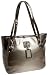 Nine West Ombre Factor Medium Tote,Black-Pewter Gradient,one size