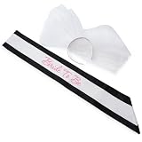 Cathy'S Bride To Be Bachelorette Sash and Veil Set