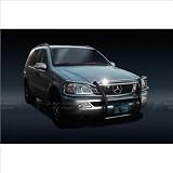 98-05 Mercedes-Benz ML320 Black Horse Stainless Steel Grill Guard Free Installation... by Black Horse