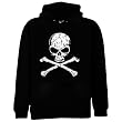 Skull and Cross Bones Hardcore Skull Hoodie Sweatshirt