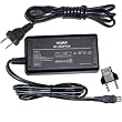 HQRP Replacement AC Adapter / Charger compatible with Sony Mavica MVC-FD51, MVC-FD85, MVC-FD87, MVC-FD90, MVC-FD95, MVC-FD97 Digital Camera with USA Cord & Euro Plug Adapter