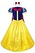 TIAOBU Adult Women Princess Costume Dress Hair Hoop Halloween Cosplay (X-Large, Yellow, Blue)