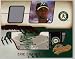 Eric Chavez Oakland Athletics 2002 Fleer Authentix Jersey AuthenTIX #JA-EC Baseball Card
