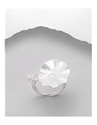 Leaf Ring In 92.5 Sterling Silver