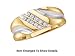 Nice Men's 2Tone Genuine Gold and Diamond Ring