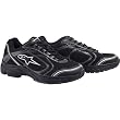Alpinestars Crew Men's Riding Street Bike Racing Motorcycle Shoes - Black/Silver