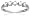 10k White Gold 5-Stone Shared Prong Diamond Ring (1/4 cttw, J-K Color, I2-I3 Clarity), Size 5