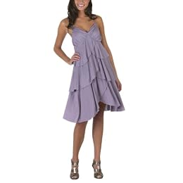\#3 Go International® Ruffle Strappy Dress - Peruvian Violet : Target