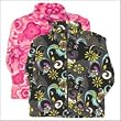 Girls Printed Polar 200 Full Zip Fleece Jacket