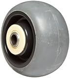 EZ Roll WEZ-0420-RGTR 4″ Diameter Synthetic Rubber Roller Bearing Excel Wheel, 600 lbs Load Capacity Reviews