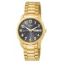 Timex Men's T2M936 Gold-Tone Analog Expansion Band Dress Stainless Steel Bracelet Watch