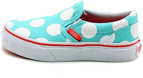 Vans Kids Classic Slip-On (Polka Dots) Aqua Sky 13.5