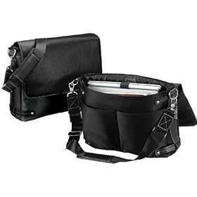Buy Biltmore Deluxe Black Laptop Computer Flap-over Briefcase by ecWorld