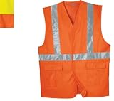  : Dickies VE201 Utility Vest with Interior Pockets Class 2 Reflective Material
