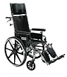 `Viper Plus Wheelchair 18" Reclining Flip-Back Det Desk