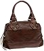 KALE Palmer Leather Satchel, Raisin,