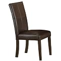 Matte Espresso Monaco Side Parsons Chair- Set of 2