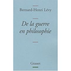 De la guerre en philosophie
