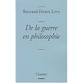 De la guerre en philosophie