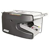 Martin Yale Ease-of-Use AutoFolder, Handles Paper Weight from 16 Pound Bond to 70 Pound Index, Charcoal (PRE1611)
