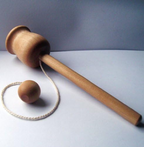 Wooden Cup and Ball Toss