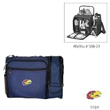 Kansas Jayhawks NCAA Malibu Insulated Pack (Navy) (Embroidered Logo)