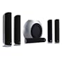 KEF KHT5005.2 5.1 Home Theater Speaker System (Silver)