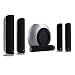 KEF KHT5005II 5.1 Subwoofer/Satellite System (Silver)