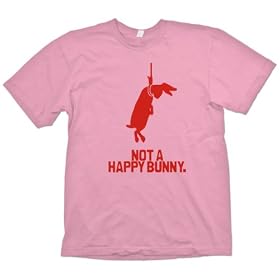 Not A Happy Bunny Funny T-Shirt by TeesBox