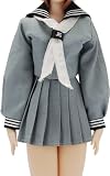 1/6 セーラー服 冬服(グレー)上下イメージ