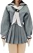 1/6 セーラー服 冬服(グレー)上下_s-1