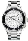 Baume & Mercier Watches:Baume & Mercier MOAO8724 Riviera Chronograph White Dial Stainless Steel Automatic Men's Watch