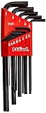 Eklind 10213 Hex-L Key Set, 0.050-Inch to 3/8-Inch, Long, 13-Piece [並行輸入品]