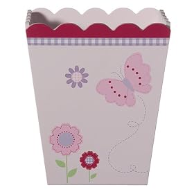 Tiddliwinks Flowers Wastebasket by Tiddliwinks